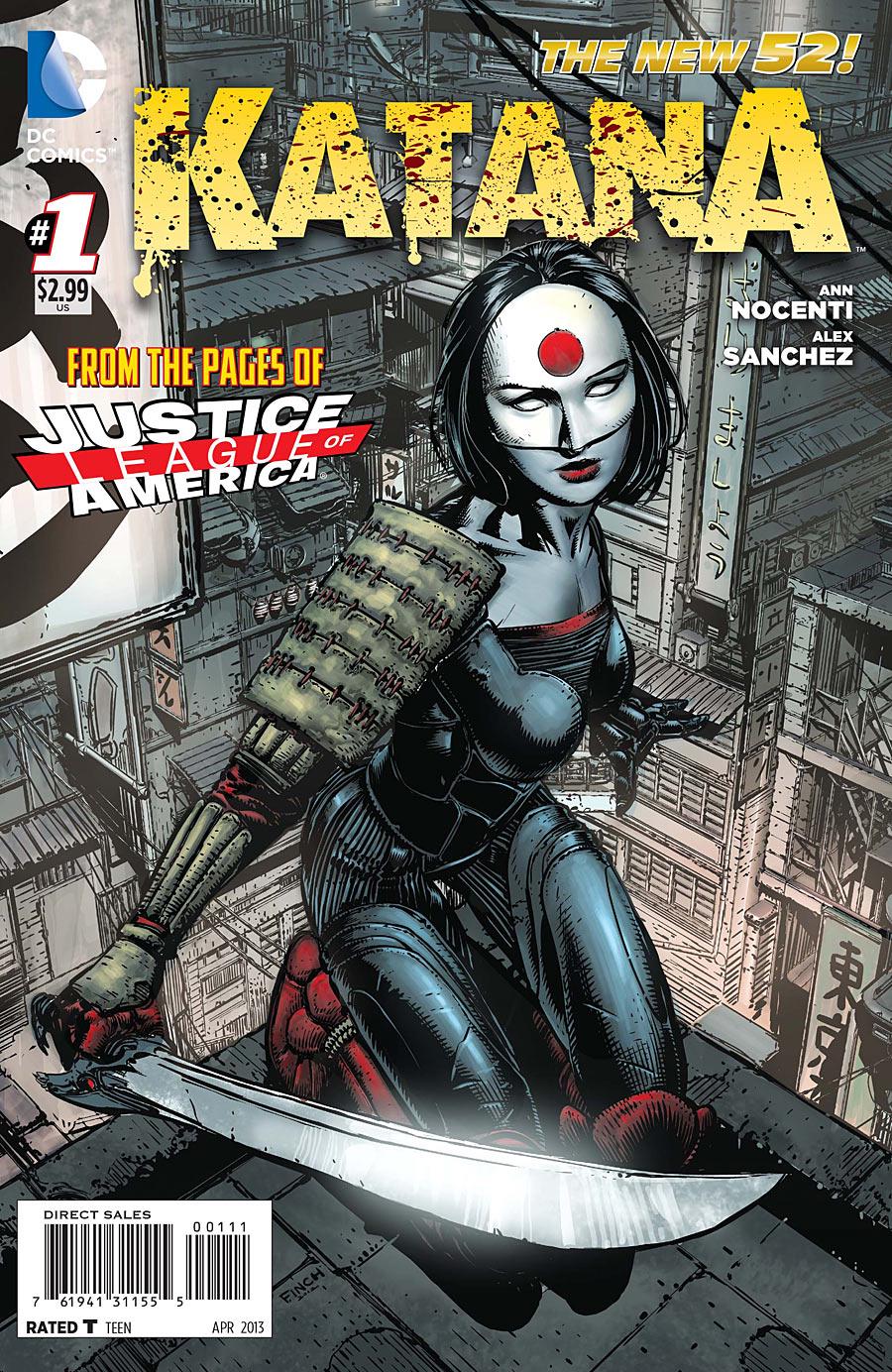 Katana #1 (2013) Comic Books Katana