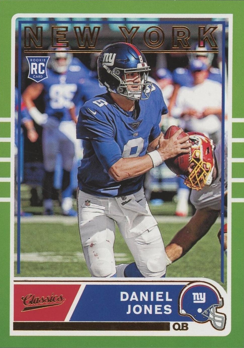 Daniel Jones #C-3 2019 Panini Chronicles Football Classics