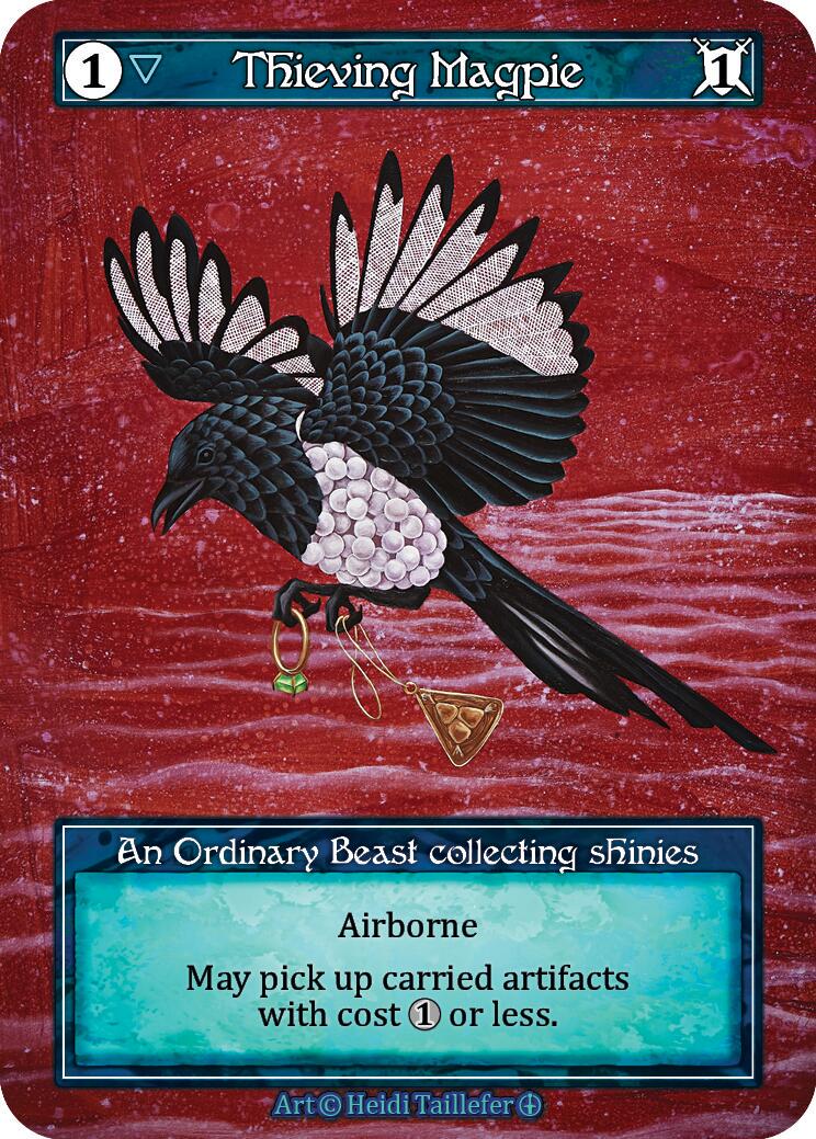 Thieving Magpie [Foil] (Sorcery: Contested Realms Arthurian Legends)