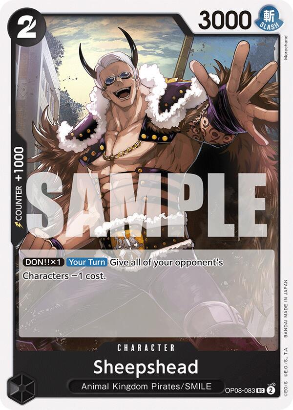 Sheepshead OP08-083 One Piece Two Legends