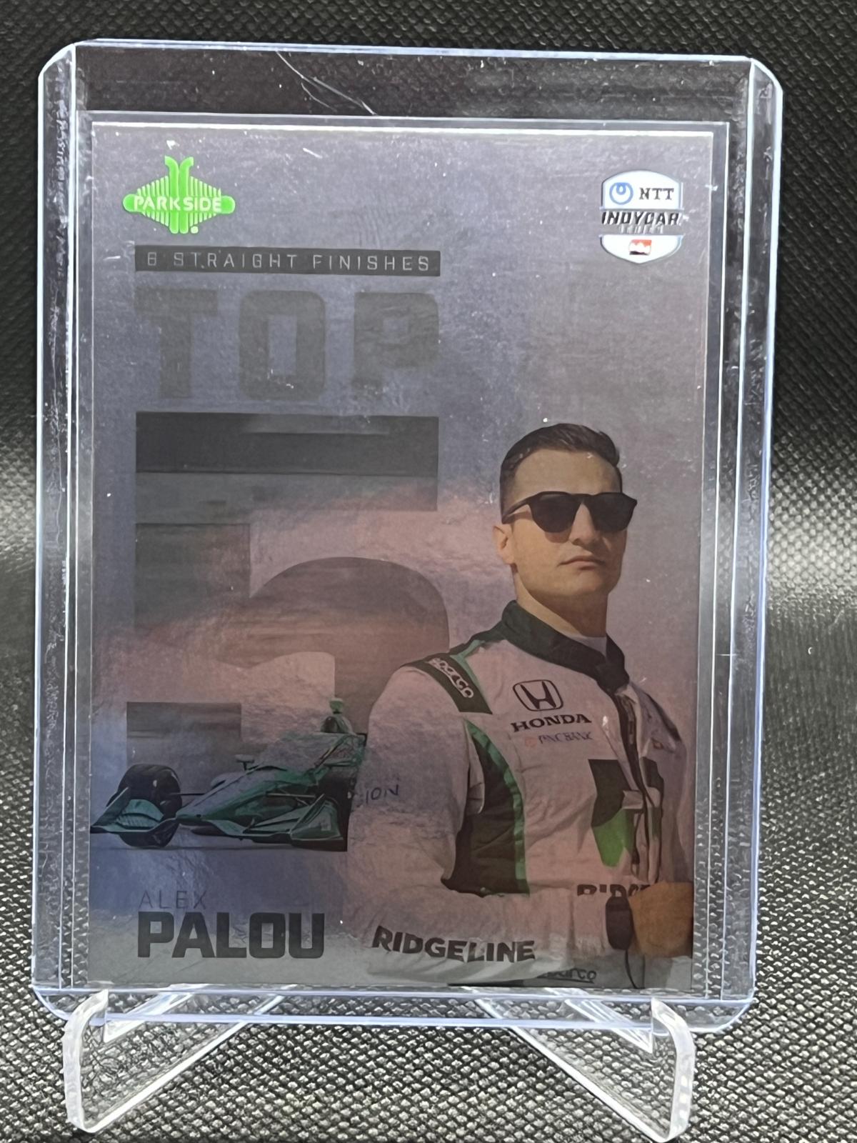 Alex Palou #MM-28 Racing Cards 2024 Parkside NTT IndyCar Marquee Moment