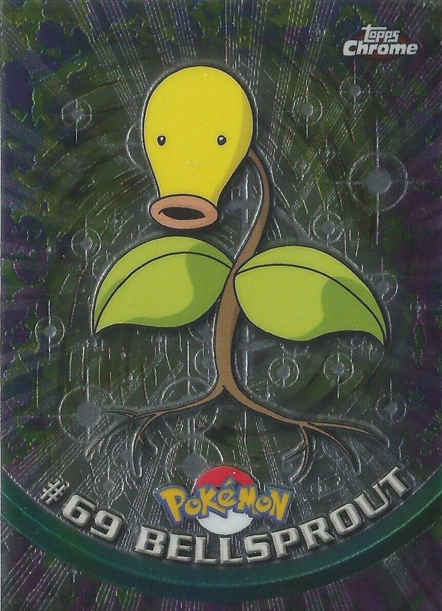 Bellsprout #69 Pokemon 2000 Topps Chrome