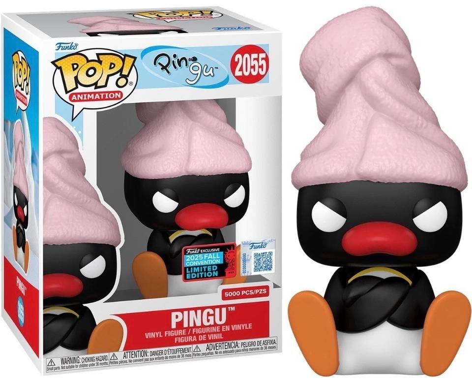 Pingu #2055 New York Comic-Con Funko Pop box and figure