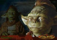 Yaddle #86 Star Wars 2001 Topps Evolution Prices