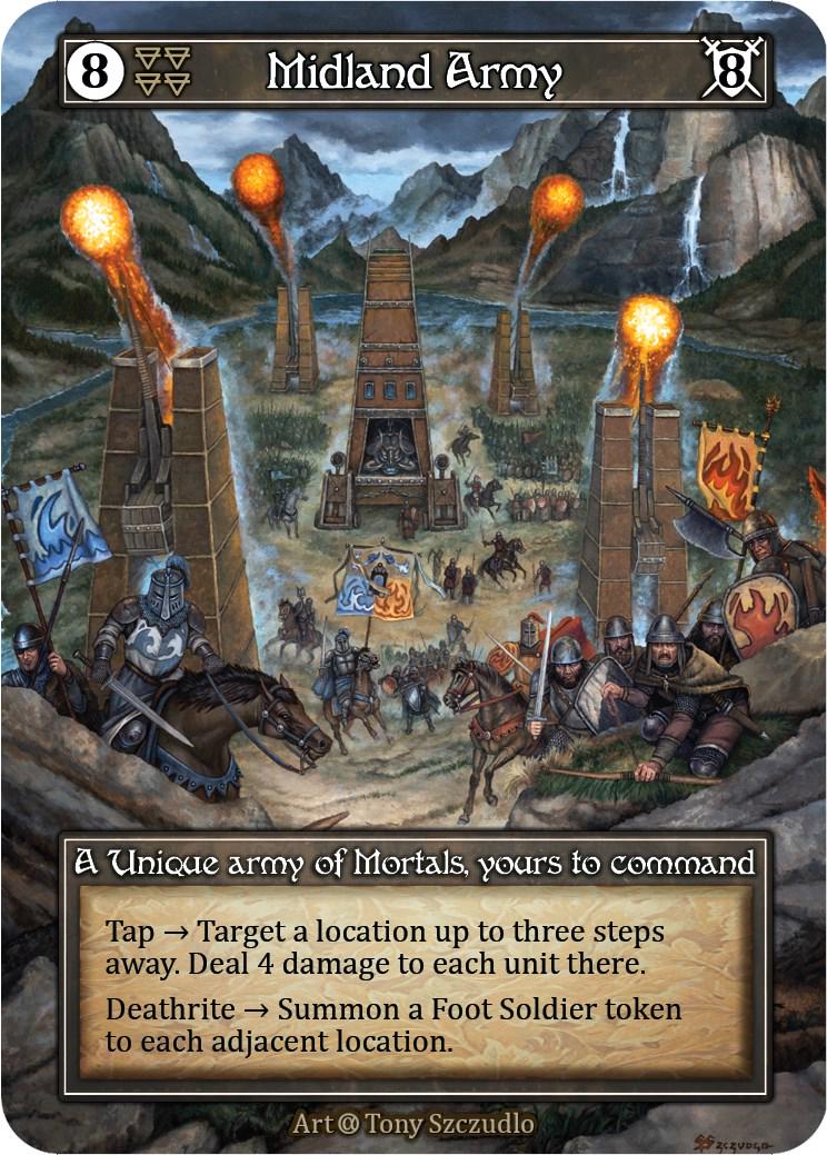 Midland Army [Foil] (Sorcery: Contested Realms Alpha)