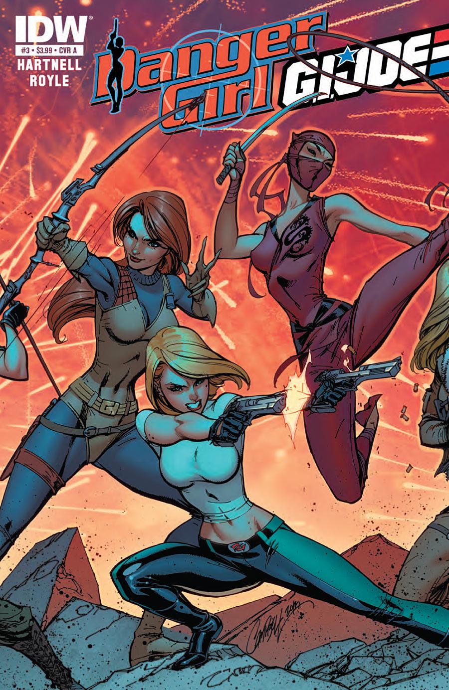 Danger Girl/G.I. Joe #3 (2012) Comic Books Danger Girl/G.I. Joe