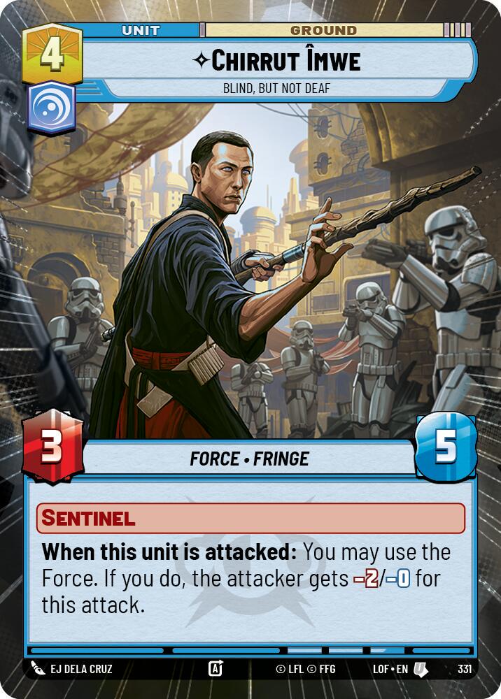 Chirrut Imwe - Blind, but not Deaf [Hyperspace] #331