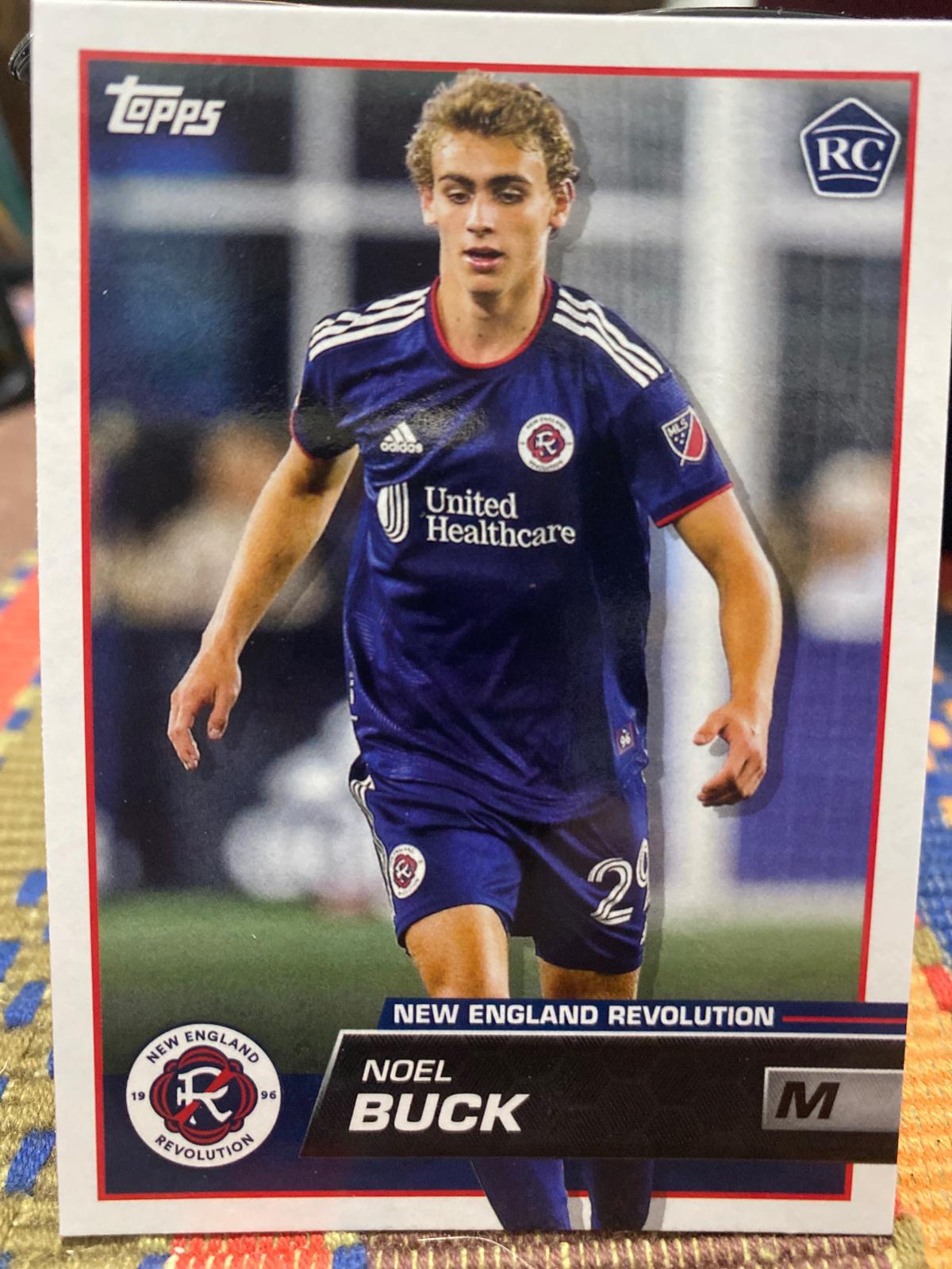 Noel Buck #62 Soccer Cards 2023 Topps MLS