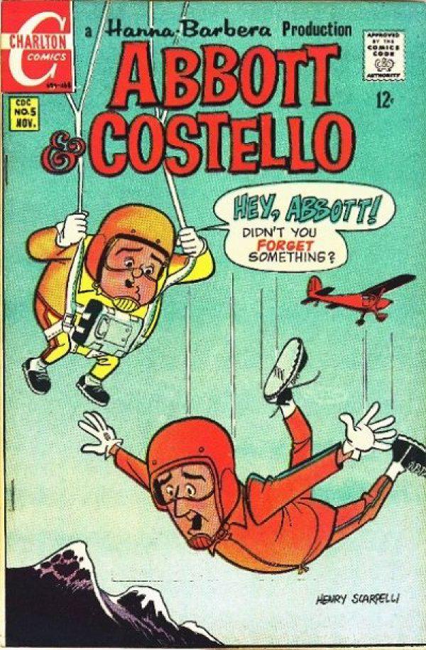 Abbott and Costello #5 (1968) Comic Books Abbott and Costello