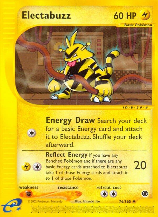 Electabuzz #76 Pokemon Expedition