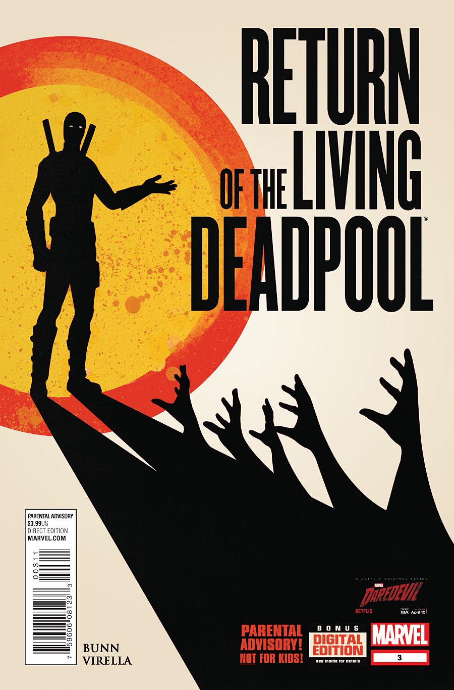 Return of the Living Deadpool #3 (2015) Comic Books Return Of The Living Deadpool