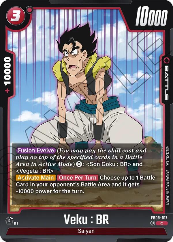 Veku: BR FB09-017 Prices | Dragon Ball Fusion World Dual Evolution