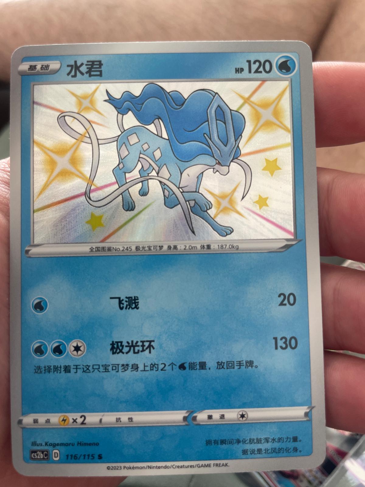 Suicane #116 Pokemon Chinese CS2bC