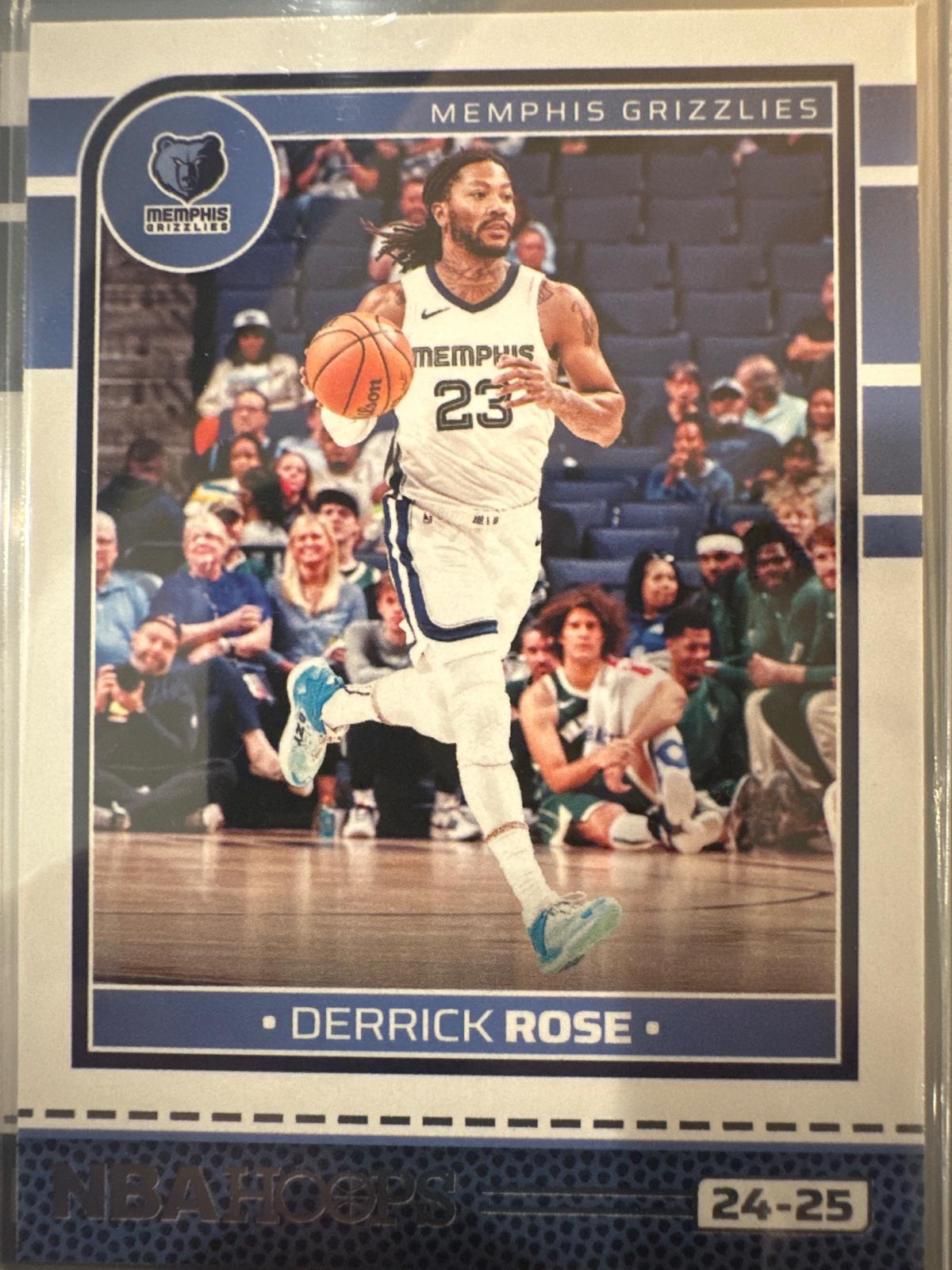 Derrick Rose #37 Basketball Cards 2024 Panini NBA Hoops