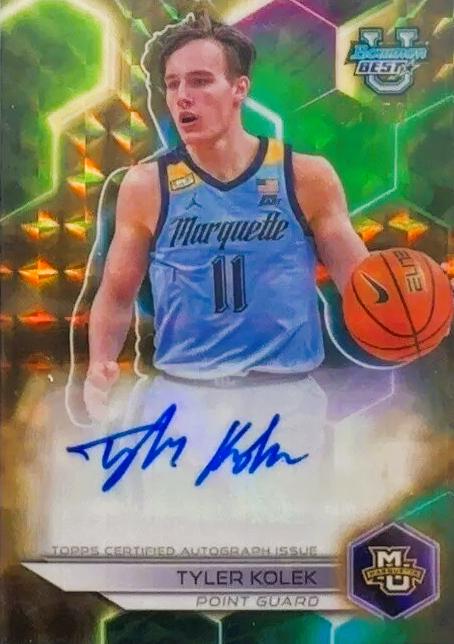 Tyler Kolek [Geometric Gold Refractor] #B23-TK