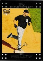 Josh Fields #292 Baseball Cards 2007 Topps Prices