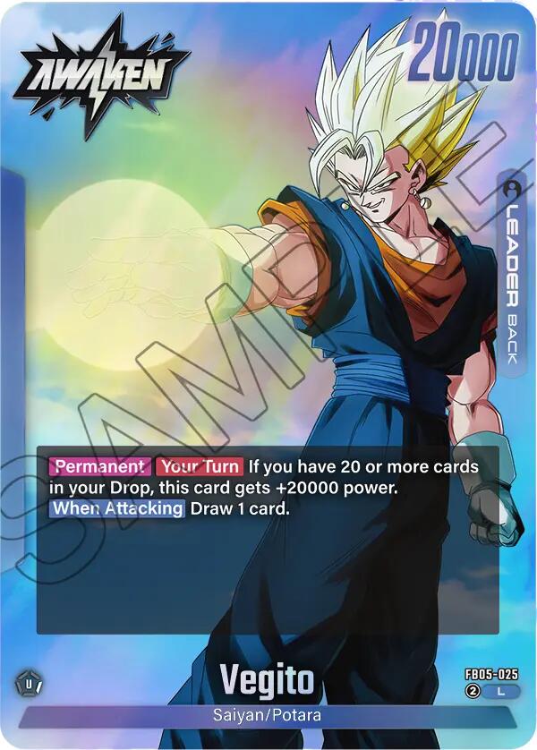 Vegito FB05-025 Prices | Dragon Ball Fusion World Story Booster 01