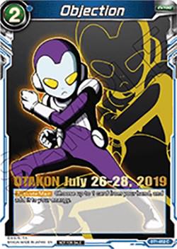 Objection [Foil] BT1-052_PR - Dragon Ball Fusion World Promos