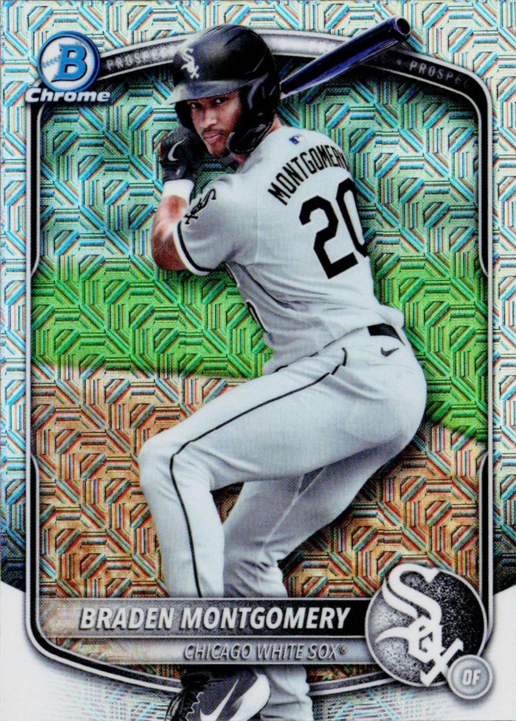 2025 Bowman Chrome Prospects Braden Montgomery [Mojo] #BCP-132 card