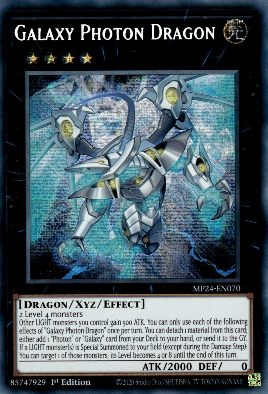 Galaxy Photon Dragon MP24-EN070 Prices | YuGiOh 25th Anniversary