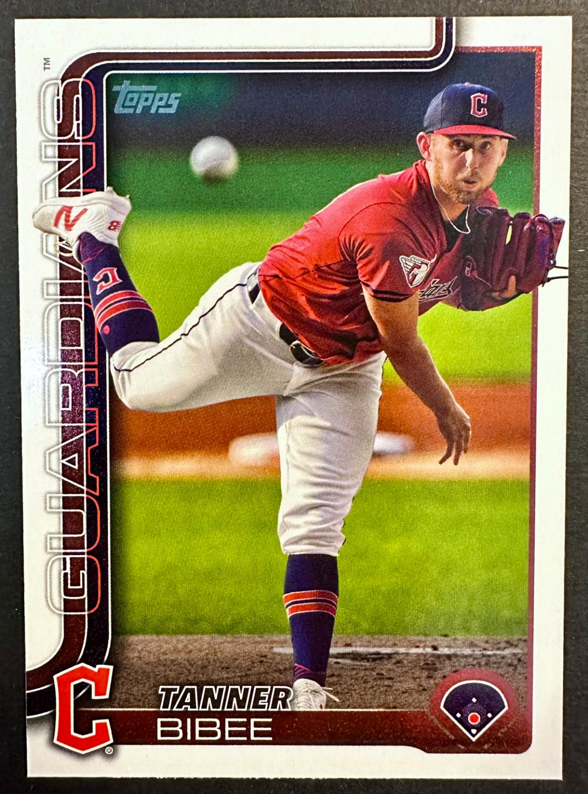 Tanner Bibee #164 Baseball Cards 2025 Topps