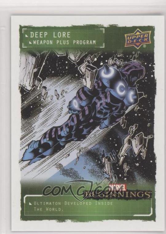 Ultimaton #DLWP18 Marvel 2022 Beginnings Deep Lore Weapons