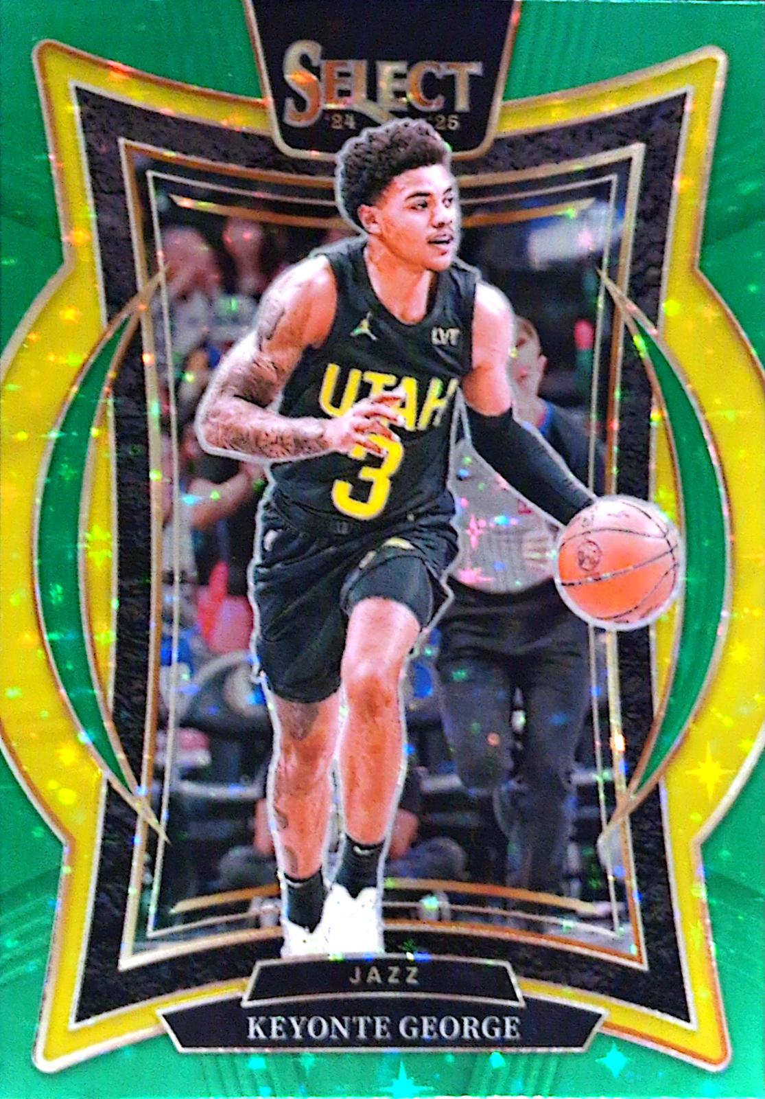 Keyonte George [Green Stars Prizm] #49 Prices | 2024 Panini Select ...