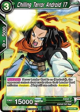 Chilling Terror Android 17 P-017 Dragon Ball Fusion World Promos
