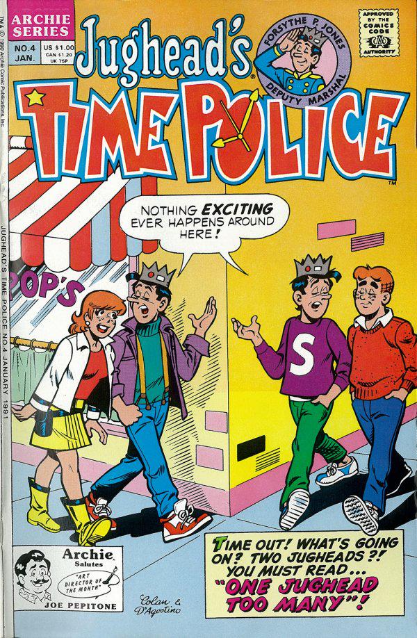 Jughead's Time Police #4 (1991) Comic Books Jughead's Time Police