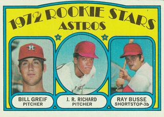 Astros 1972 Rookie Stars