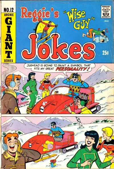 Reggie's Wise Guy Jokes #12 (1970) Comic Books Reggie's Wise Guy Jokes