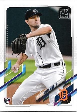 Casey Mize #321 Baseball Cards 2021 Topps