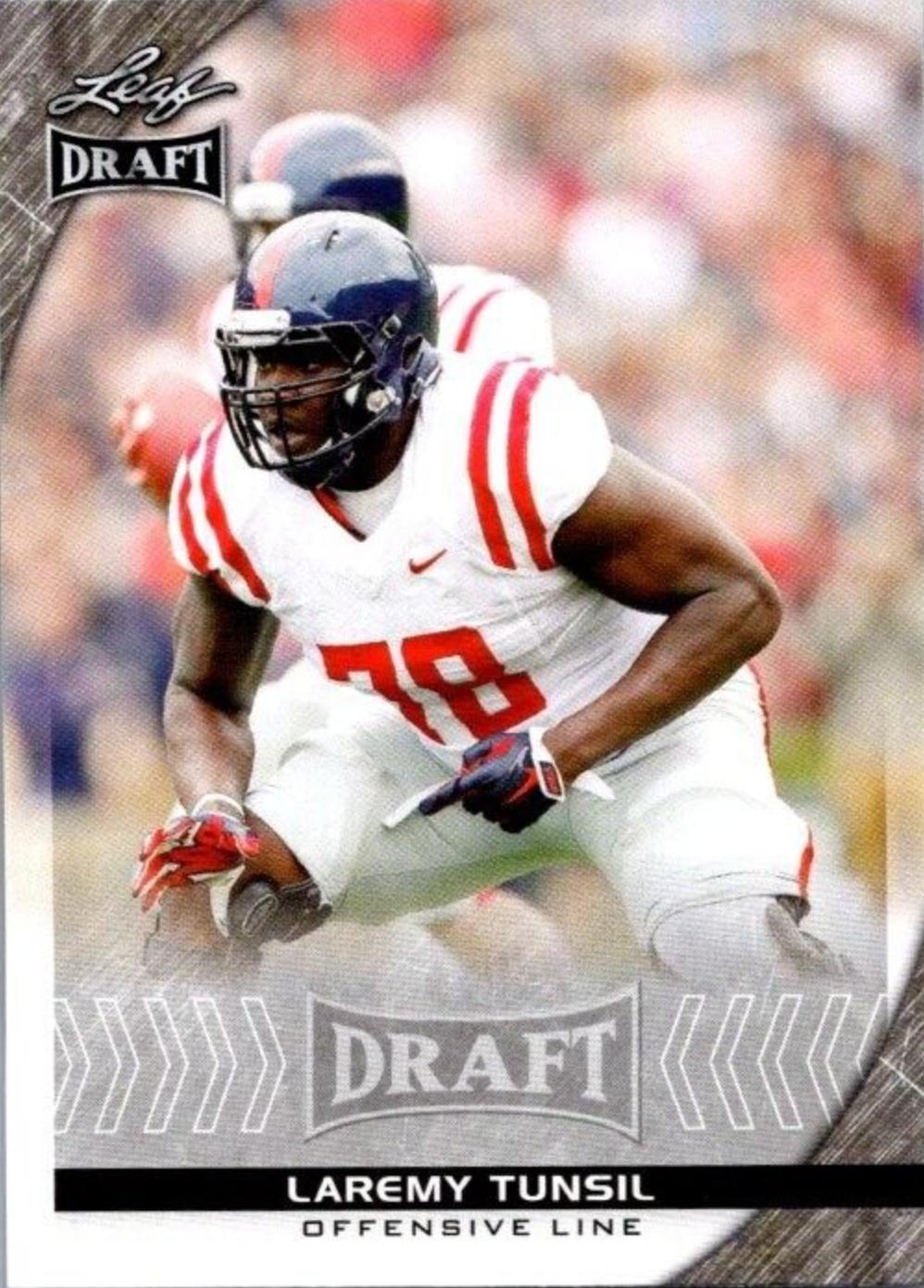 Laremy Tunsil #59 2016 Leaf Draft Football
