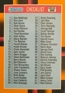 Checklist Card