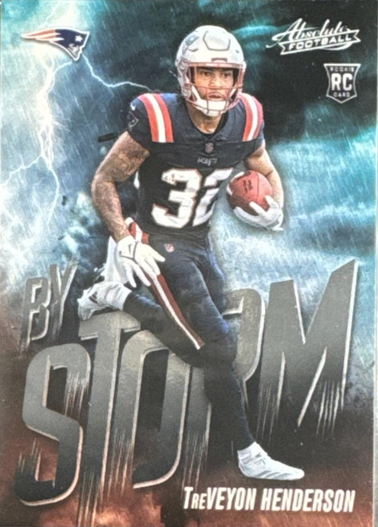 2025 Panini Absolute By Storm TreVeyon Henderson #19 card