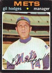 Gil Hodges #183 Baseball Cards 1971 Topps Prices