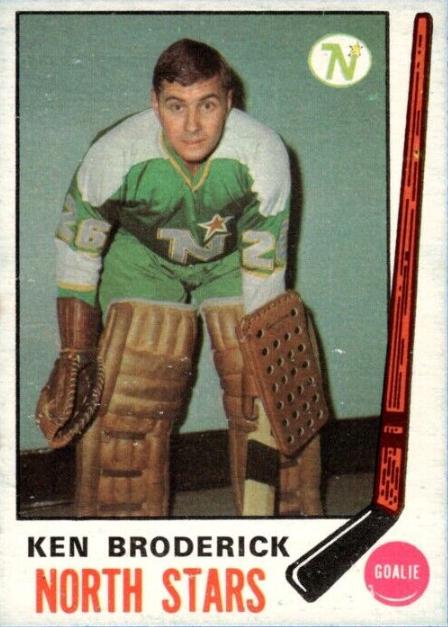 Ken Broderick #197 Hockey Cards 1969 O-Pee-Chee
