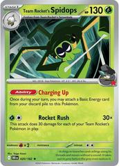 Team Rocket's Spidops #20 Pokemon Destined Rivals Prices