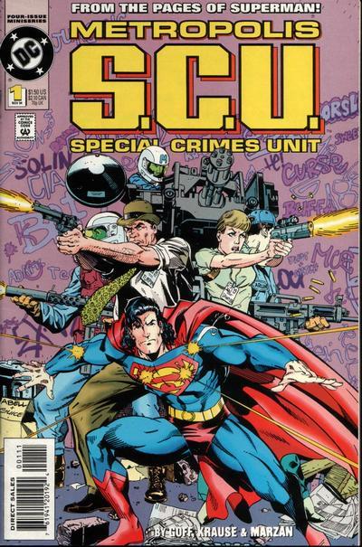 Metropolis SCU: Special Crimes Unit #1 (1994) Comic Books Metropolis S.C.U.: Special Crimes Unit