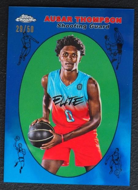 Ausar Thompson #69TB-22 2021 Topps Chrome Ote Overtime Elite 1969 Basketball
