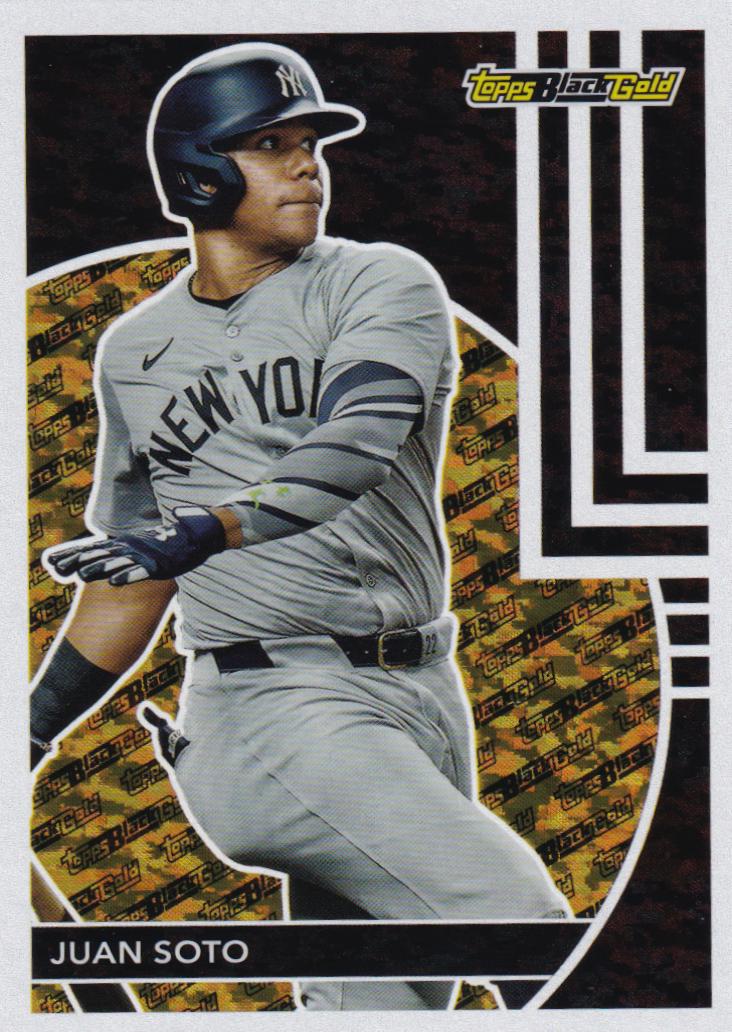 2024 Topps Update Black Gold Juan Soto #BG-9 card