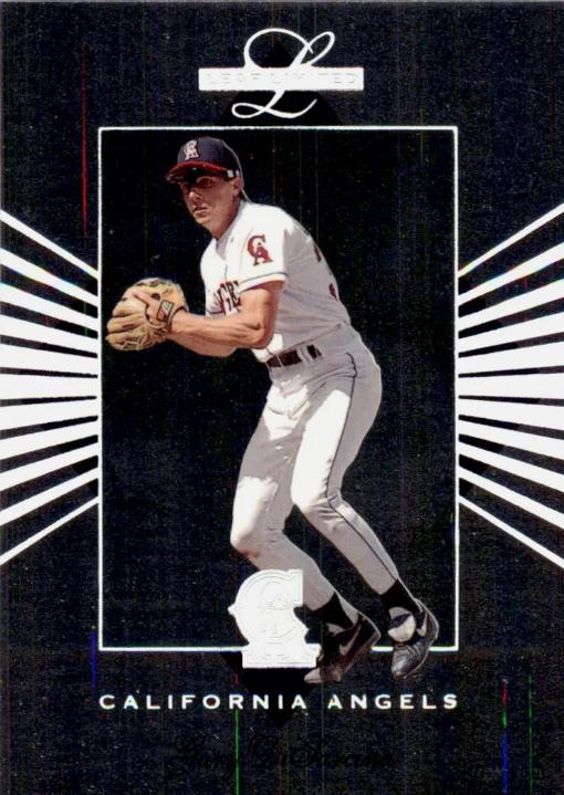 Gary DiSarcina #16 Baseball Cards 1994 Leaf Limited