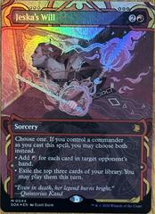 Jeska's Will [Foil] #44 Prices | Magic Secrets of Strixhaven