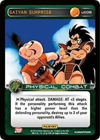 Saiyan Surprise U105 Dragon Ball Z Premier Set