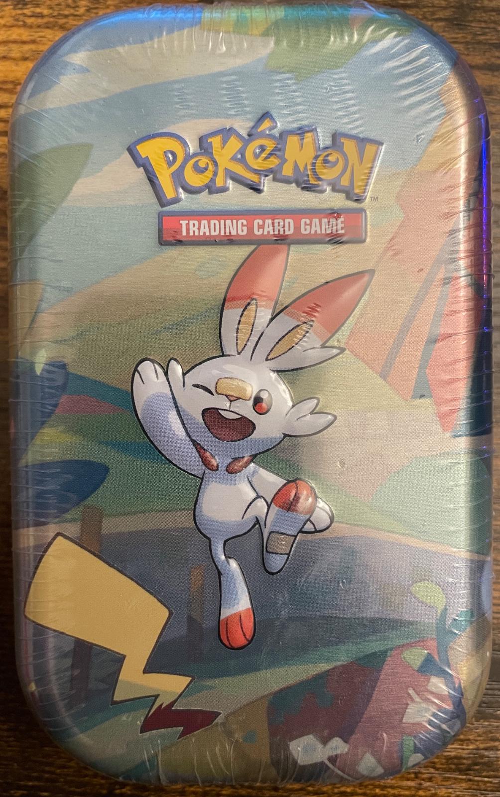 Scorbunny & Pikachu Mini Tin Pokemon Sword & Shield