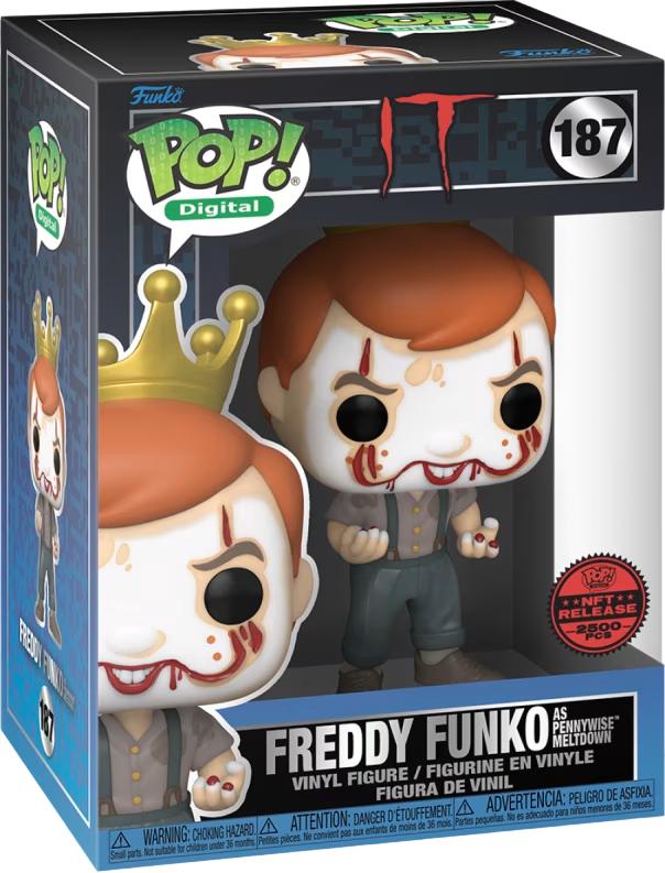 Freddy Funko as Pennywise Meltdown #187 Funko POP Digital