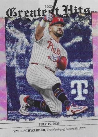 Kyle Schwarber [Pink Foil] #GH-16