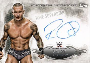 Randy Orton #UA-RO Wrestling Cards 2015 Topps WWE Undisputed Autographs