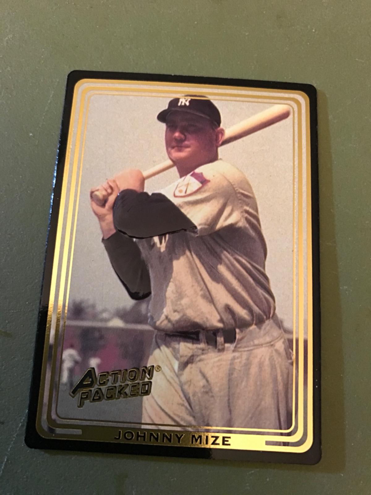Johnny Mize #13 1993 Action Packed All Star Gallery Baseball