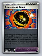 Tremendous Bomb [Reverse Holo] #82 from Pokemon Pitch Black set